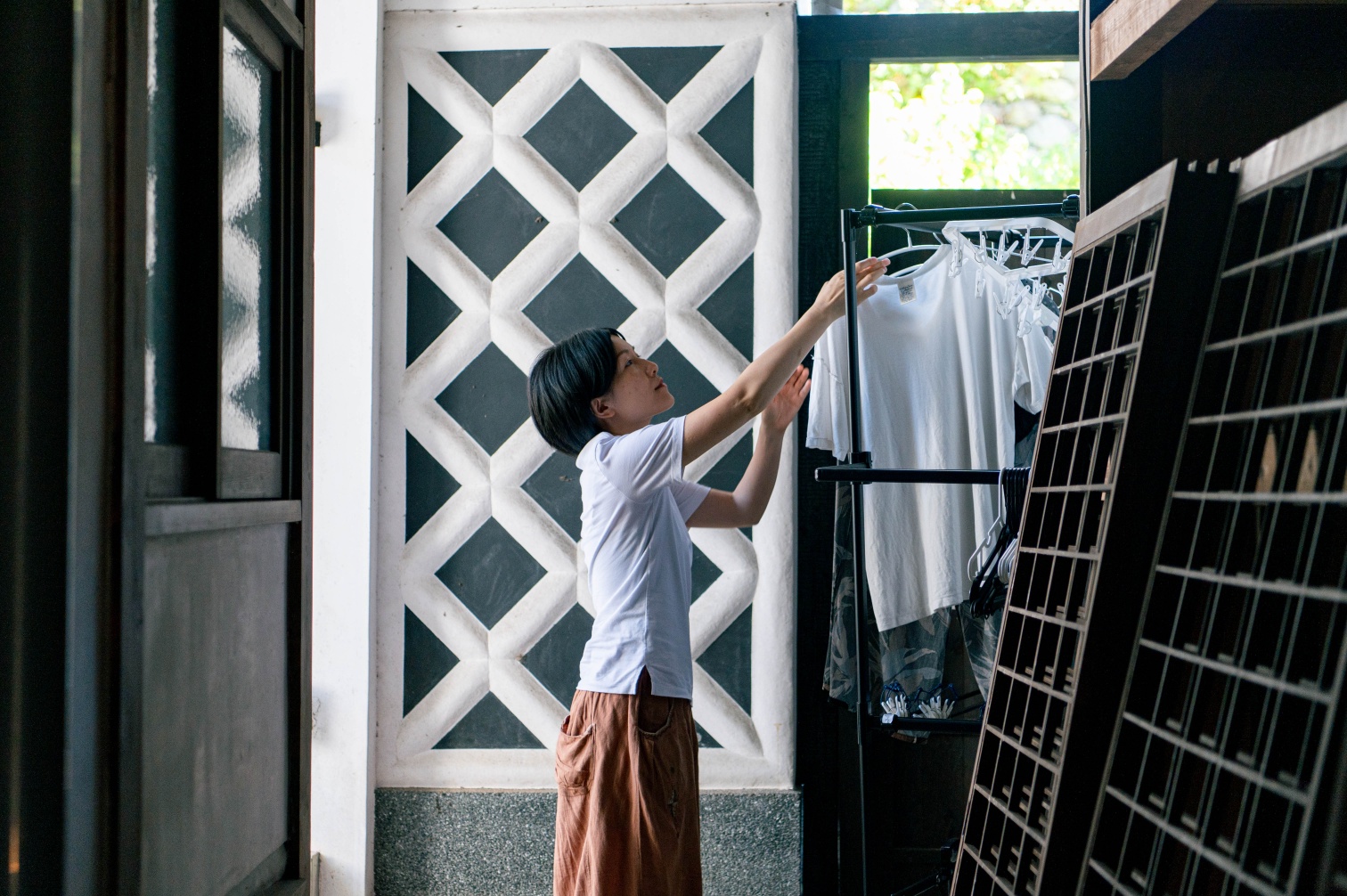 部屋に戻って、暮らしを整える